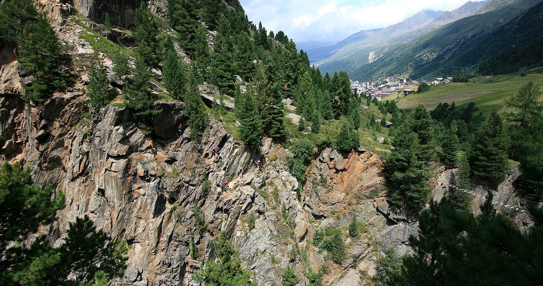 Sommerurlaub-Gurgl-klettern